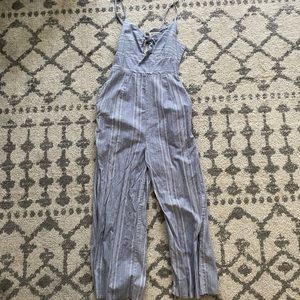 Tie-front Jumpsuit